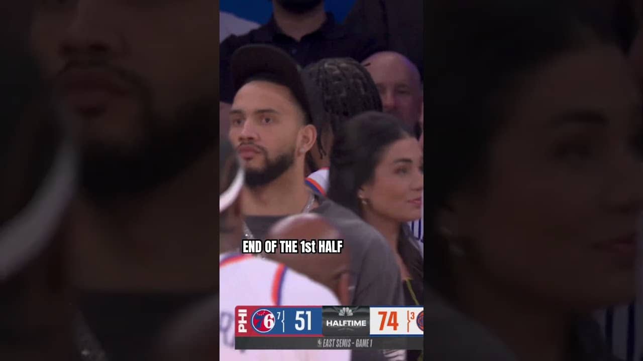 watching this on replay 🔁 #nba #nyknicks #nbaplayoffs