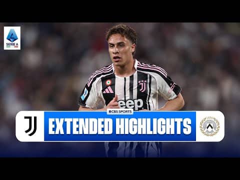 Juventus vs. Udinese: Extended Highlights | Serie A | CBS Sports Golazo