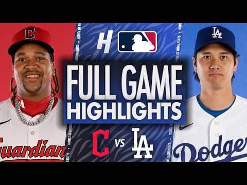 Cleveland Guardians vs Los Angeles Dodgers - FULL GAME HIGHLIGHTS 🔥 April 1, 2026 MLB Season