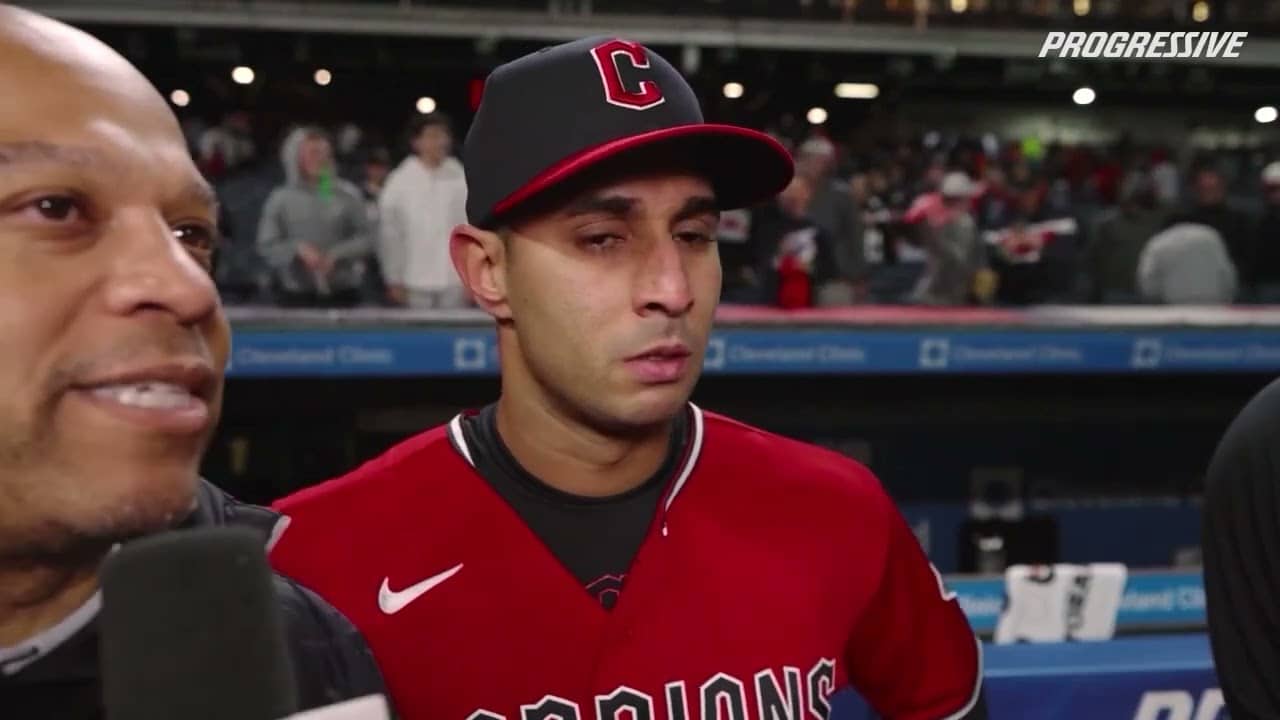 041826 - BAL vs CLE - Postgame On-Field Interview
