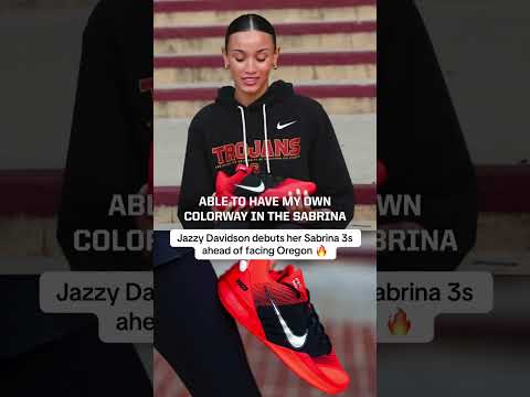 Jazzy’s colorway story is everything ❤️ (via @uscwbb/TT)