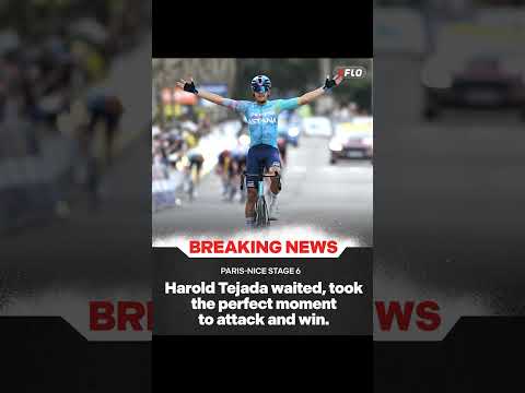 Harold Tejada waited for the perfect moment before launching a decisive attack to win Stage 6 of Par
