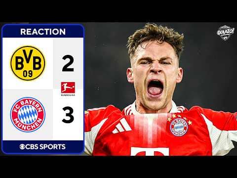 Der Klassiker DRAMA as Kimmich scores LAST MINUTE WINNER