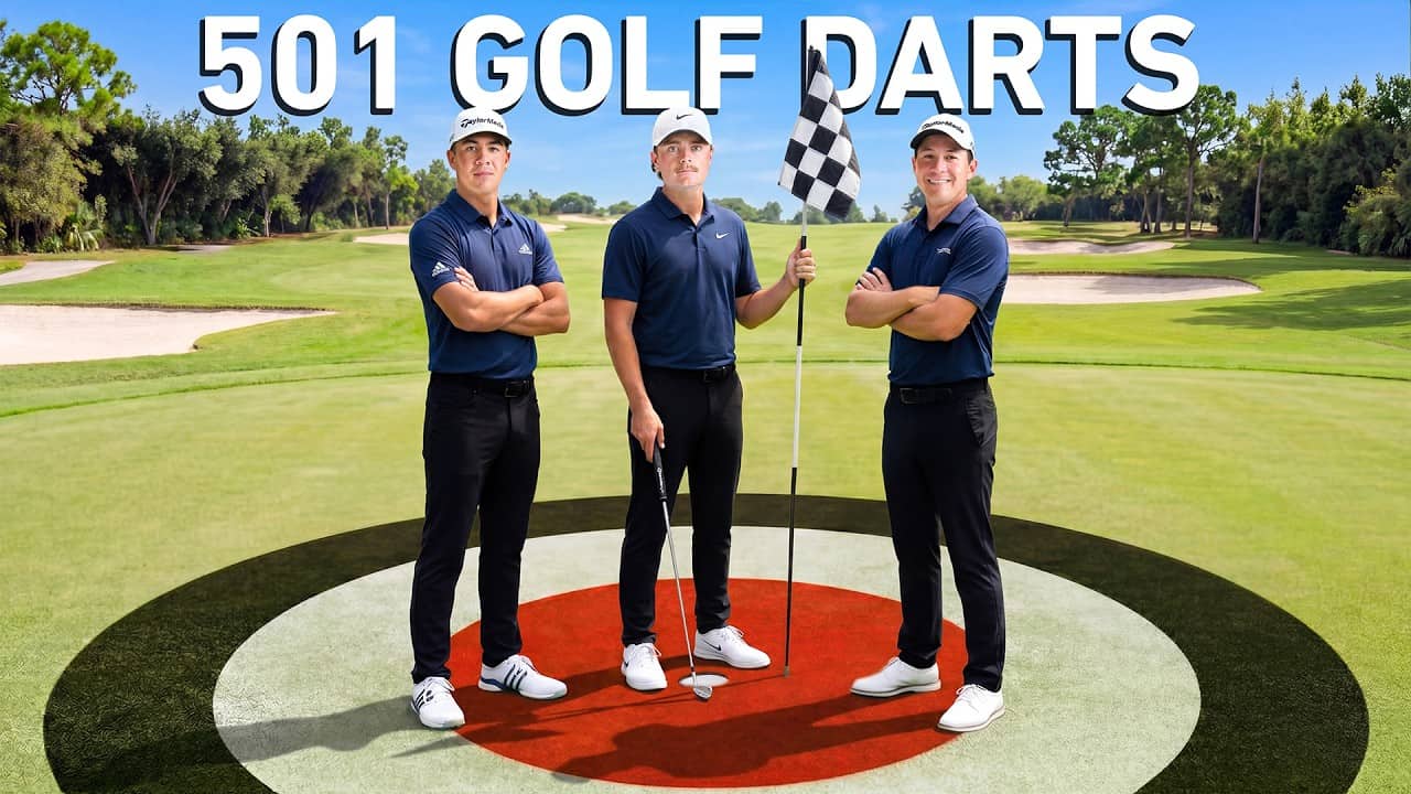 Team TaylorMade Plays 501 Darts, but it's Golf
