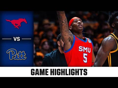 SMU vs. Pitt Game Highlights | 2025-26 ACC Men's Basketball