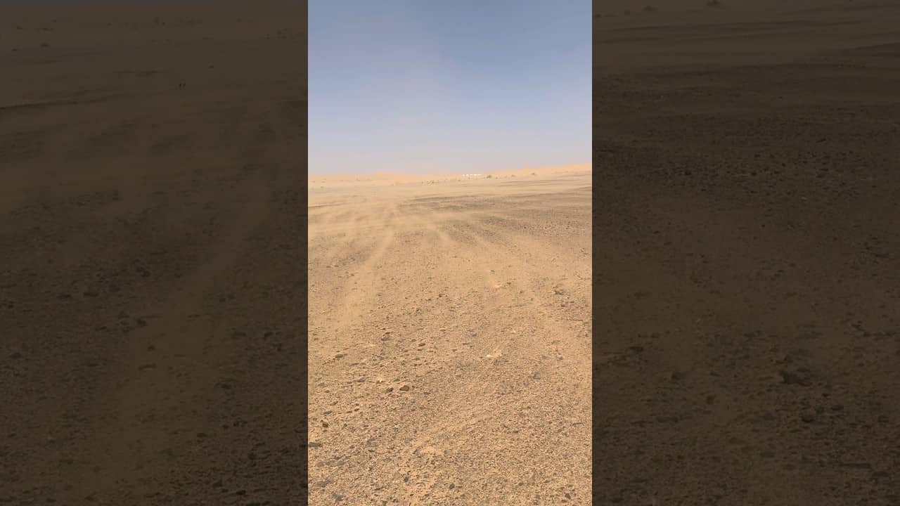 Rest day • 0k, no run but sandstorms ripped through camp all day long. No easy days in the desert.