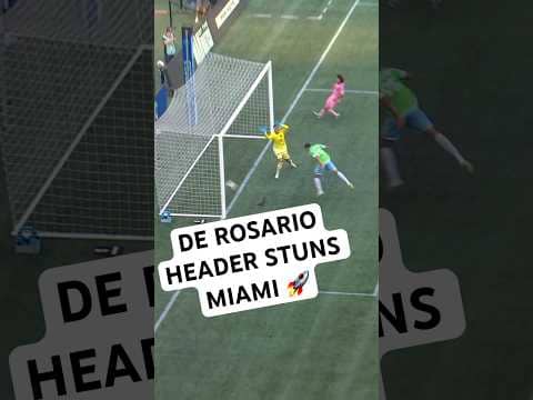 De Rosario BIG TIME GOAL gives @SoundersFC the lead🤯