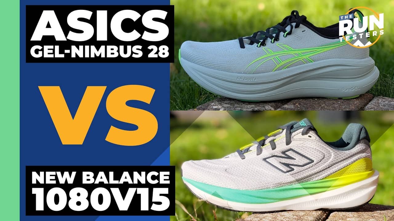 Asics Gel-Nimbus 28 vs New Balance 1080v15 | Which is the cushioned daily for you?