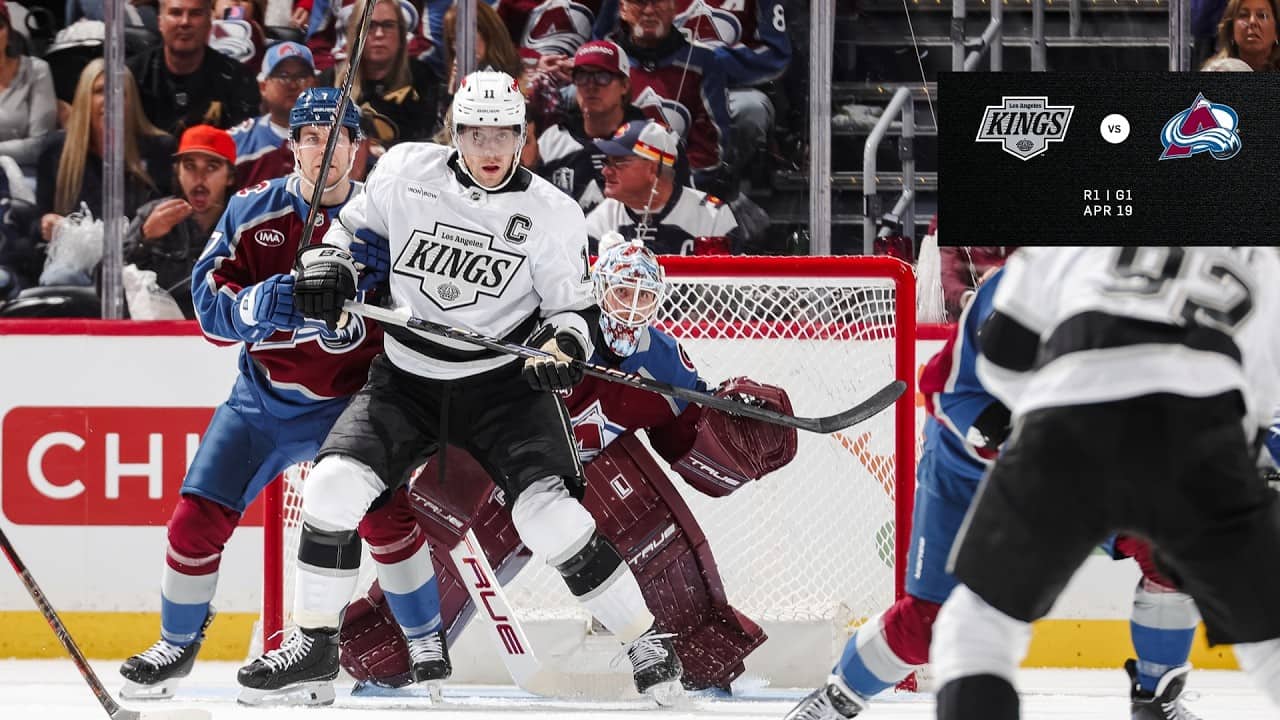 HIGHLIGHTS: LA Kings at Colorado Avalanche | R1G1 | 04.19.26
