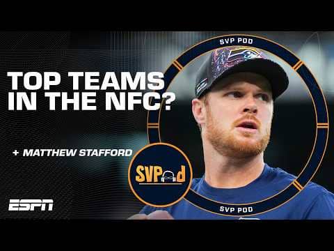 Seahawks & Rams the CLASS of the NFC? SVP lists his TOP 4 NFC teams 👀 | SVPod