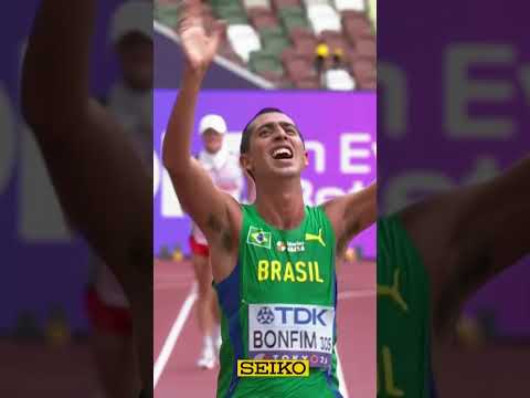 Caio Bomfin claims gold with incredible final kilometre in 20km race walk #worldathleticschamps