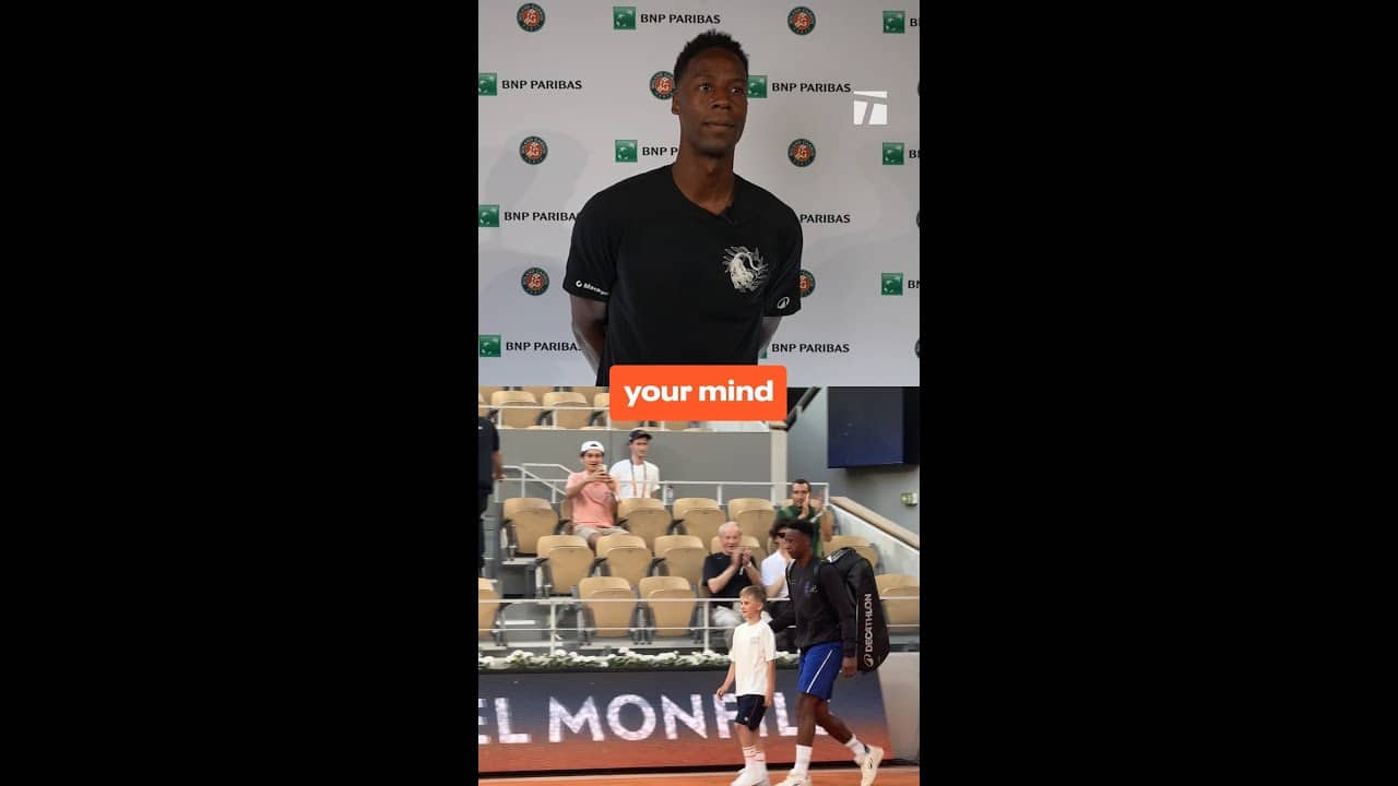 "I can't describe the way I'll react" 🥹   #rolandgarros