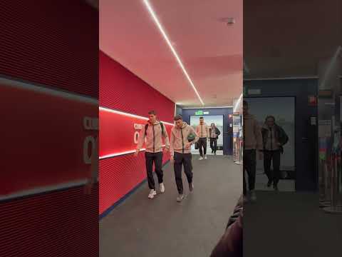 Llegada de Osasuna a El Sadar para enfrentarse al Alavés #shorts #laliga #OsasunaAlavés