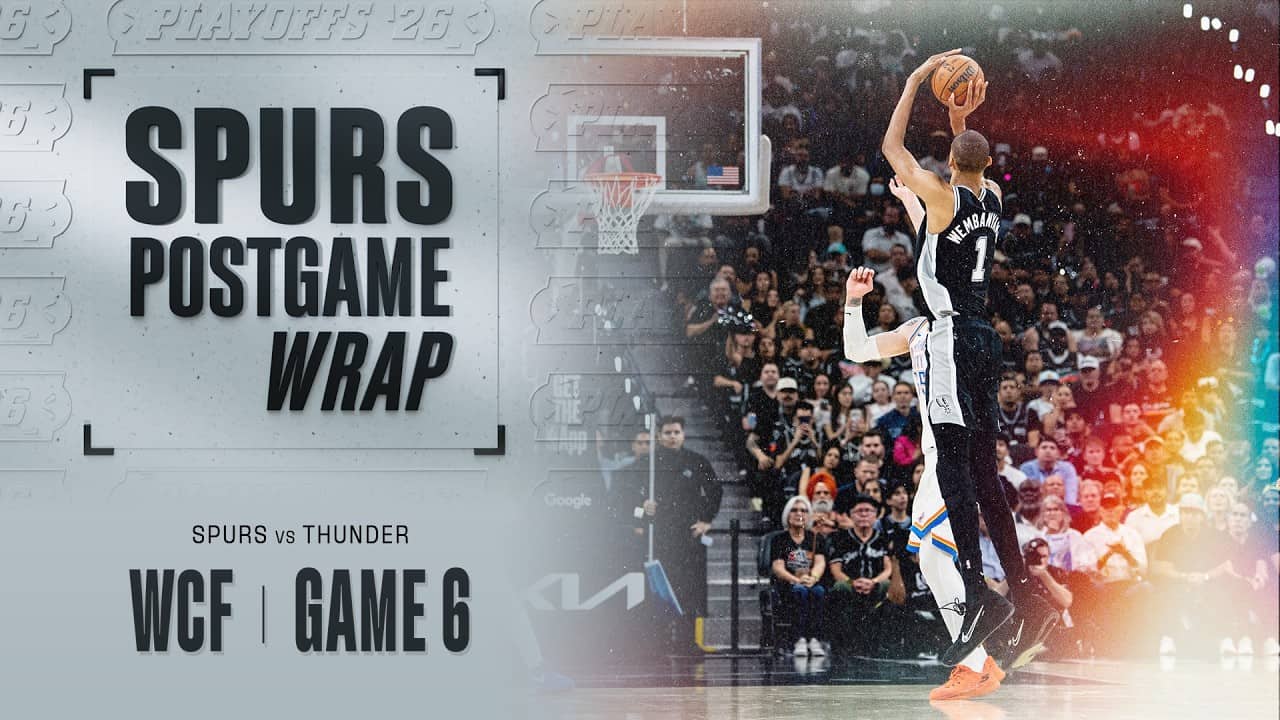 Spurs Postgame Wrap LIVE | WCF Game 6 Reaction, Spurs Force Game 7 vs. OKC
