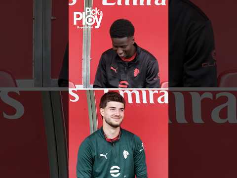 Pick & Play | Léo-Paul Bouyer and Hamadoun Cissè | 🍝 Pasta 🆚 Raclette 🧀 | #shorts