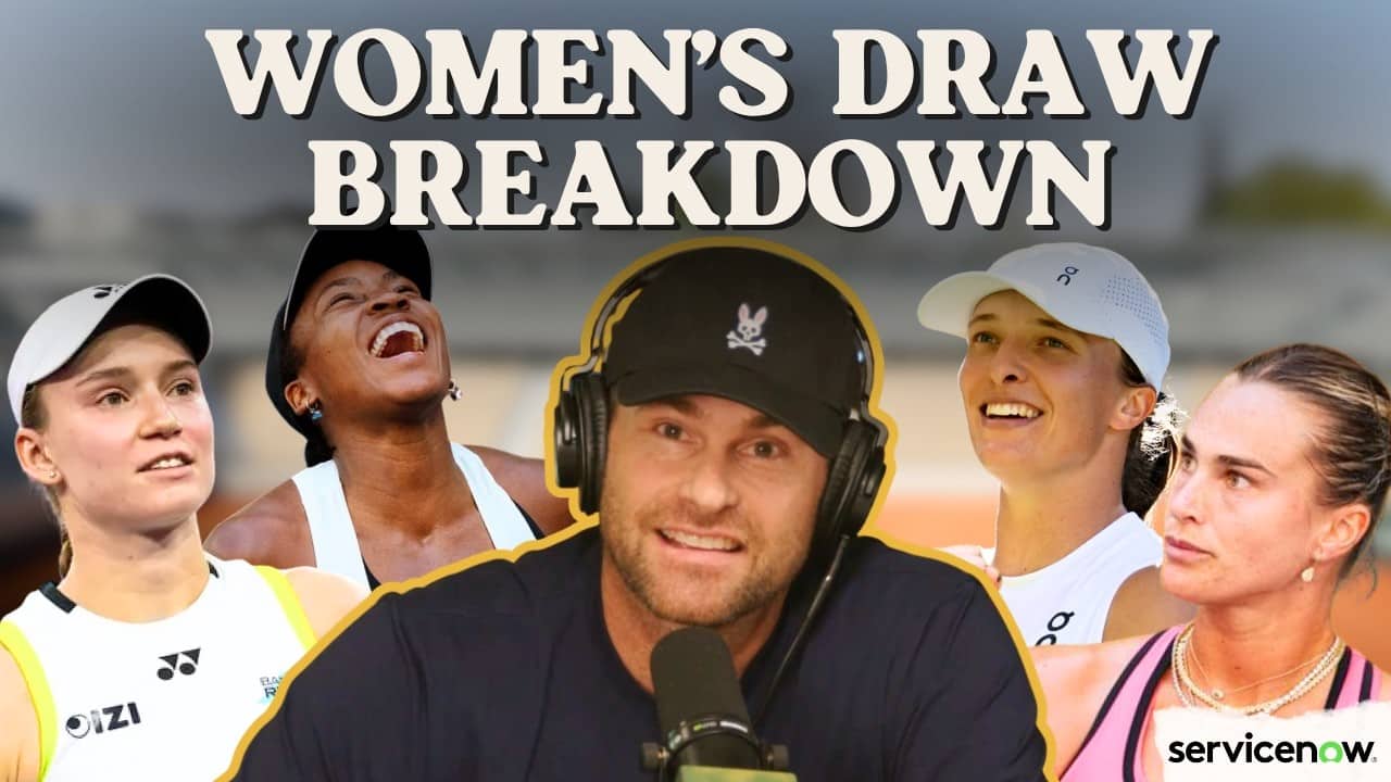 2026 French Open WOMEN'S DRAW BREAKDOWN