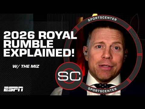Royal Rumble EXPLAINED 👀 The Miz says the winners head to the SUPER BOWL OF WWE! | SportsCenter