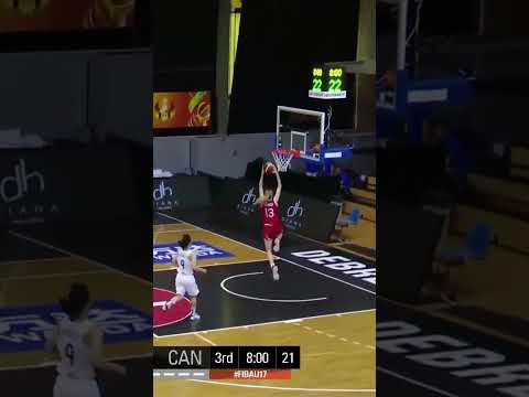 Wait… did she just dunk that?! 😱 #FIBAU17