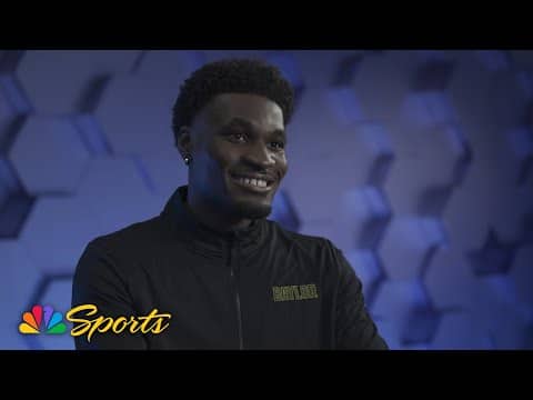 Baylor's Tounde Yessoufou looks up to Anthony Edwards, Kobe Bryant | NBC Sports (FULL INTERVIEW)