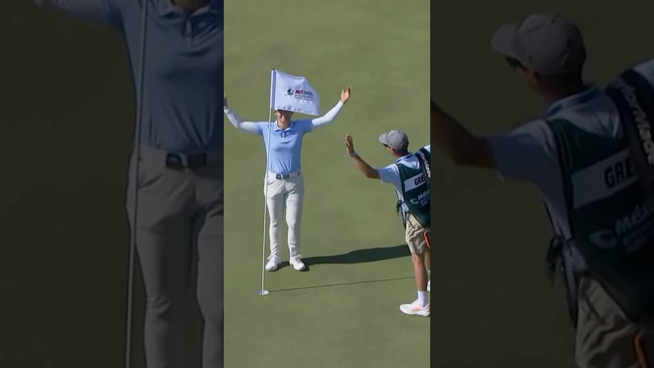 Melanie Green had no idea she made an ACE 🤣👏