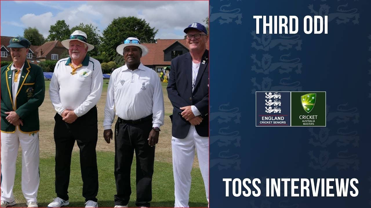 Toss Interviews - England v Australia (Third Grey Ashes ODI)
