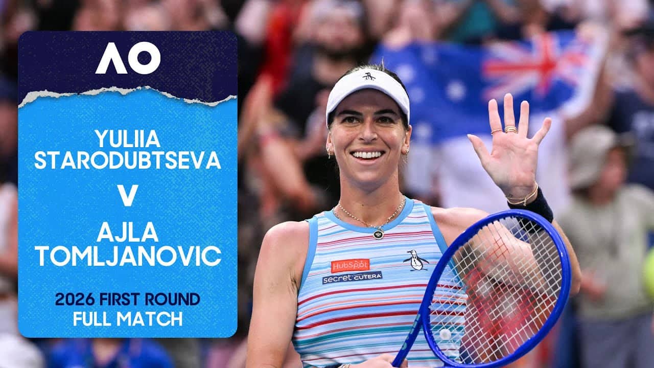 Yuliia Starodubtseva v Ajla Tomljanovic Full Match | Australian Open 2026 First Round