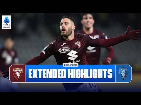 Torino vs. Empoli: Extended Highlights | Serie A | CBS Sports Golazo