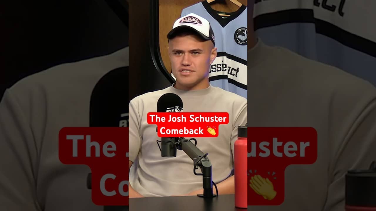 The Josh Schuster comeback is ON 👏 #nrl