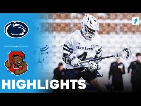 Penn State vs Cornell | NCAA College Lacrosse | Highlights - March 07, 2026
