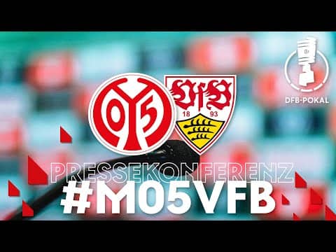 Die PK vor dem DFB-Pokal-Spiel gegen Stuttgart | #M05VFB | #05ertv | Saison 2025/26