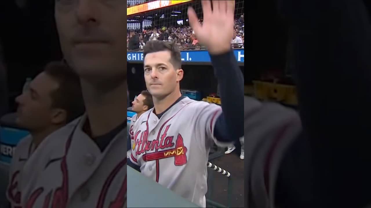 Mike Yastrzemski receives a warm welcome in his return to San Francisco 🧡