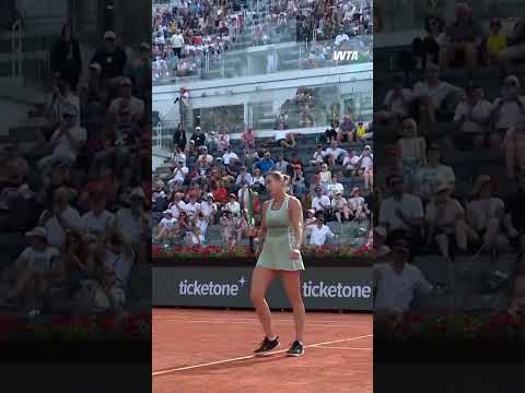 Stop what you’re doing and watch this from Aryna Sabalenka 😱👏 #WTA #IBI26 #Rome #tennis