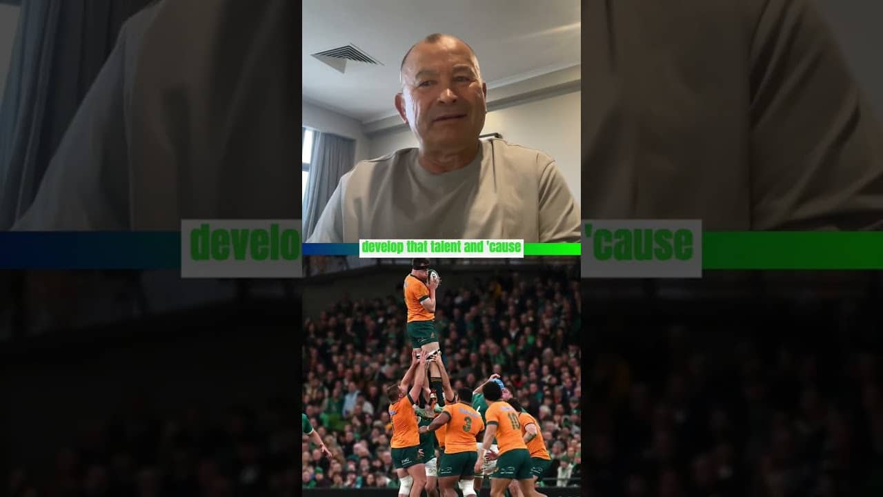 Eddie Jones: Spend on grassroots to keep Australian talent 🇦🇺😤  #rugby #rugbyunion #rugbyaustrali