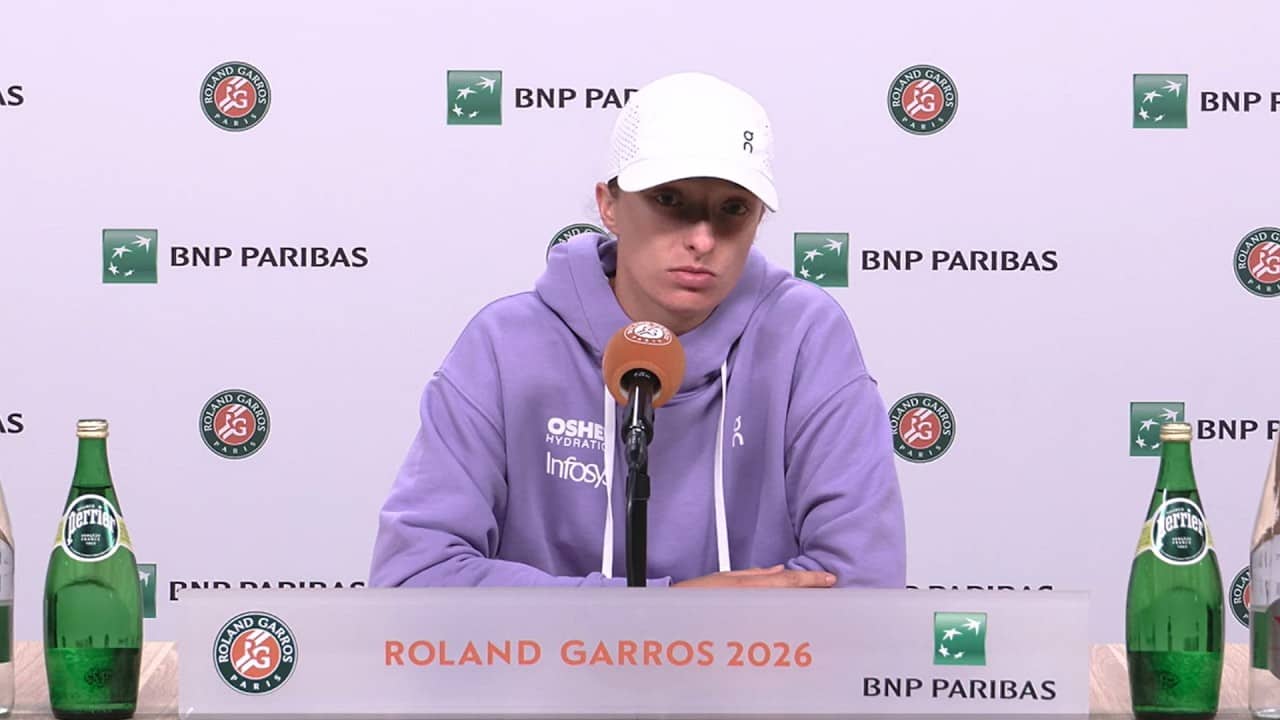 Roland-Garros 2026 - Iga Świątek po szoku: „Moje ciało nie działało, jak powinno”