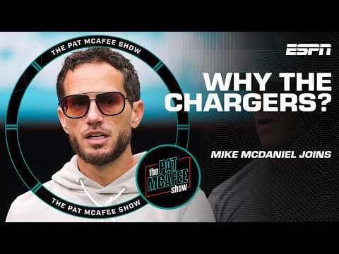 Mike McDaniel said THIS was his CLOSING FACTOR to join the Chargers | The Pat McAfee Show