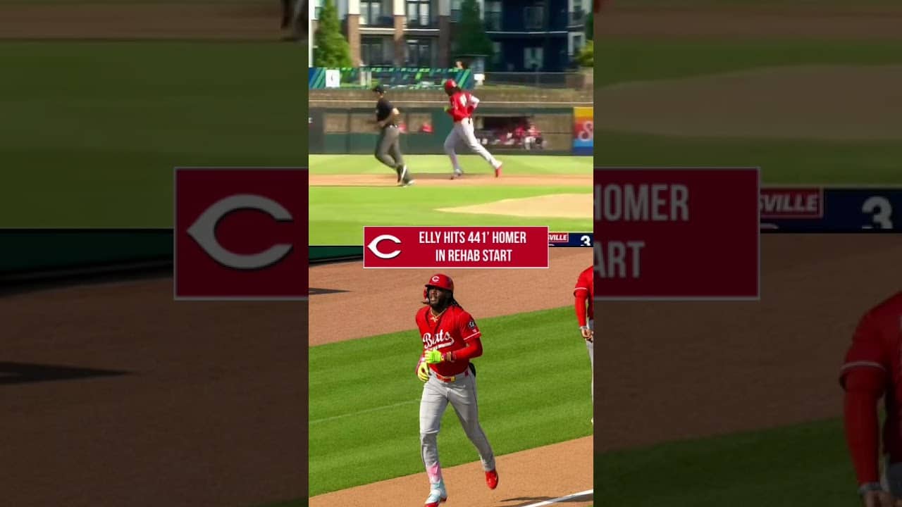 Elly De La Cruz is off to a HOT start on his rehab assignment with a 114.1 MPH BOMB to dead center!