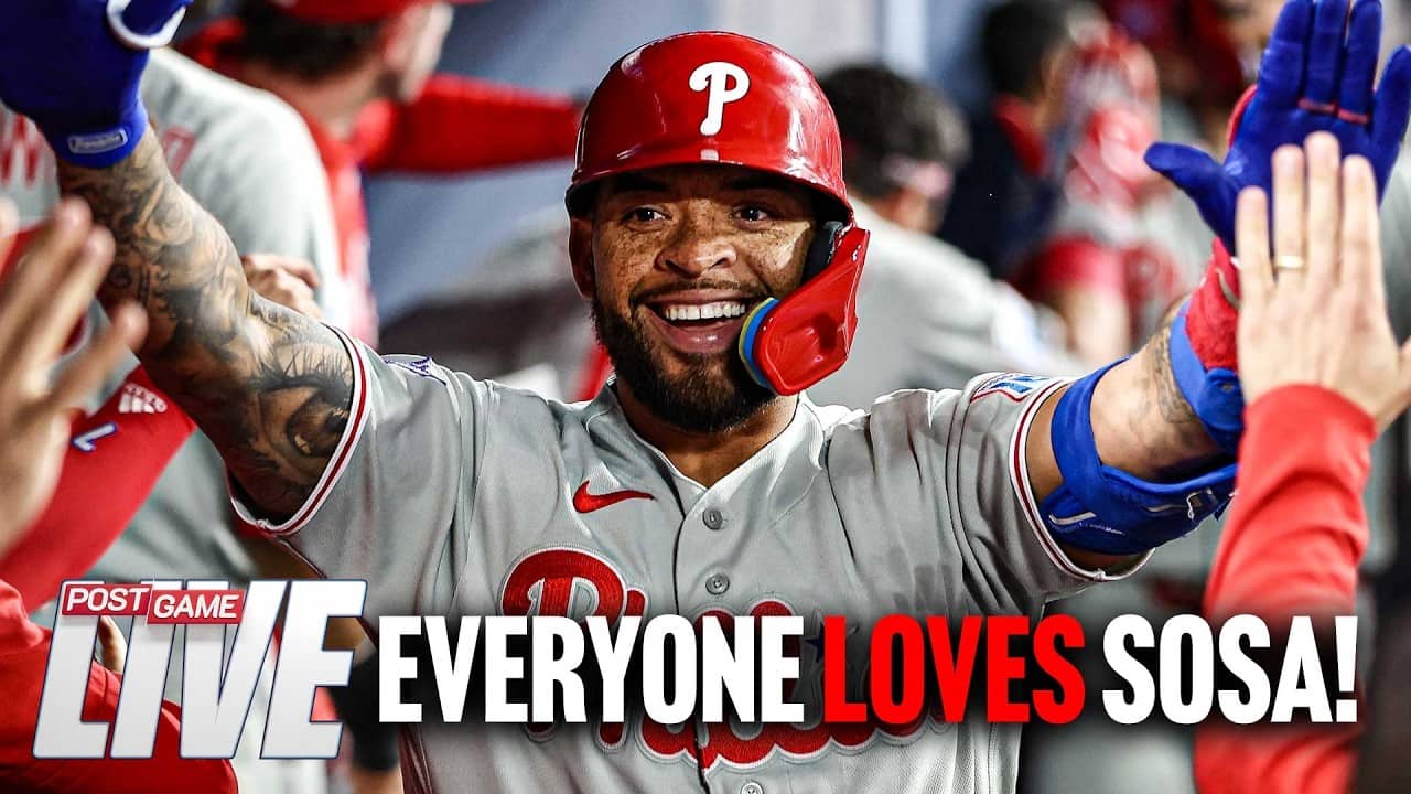 Edmundo Sosa the hero as Phillies come back to beat Dodgers to even series | Phillies PGL