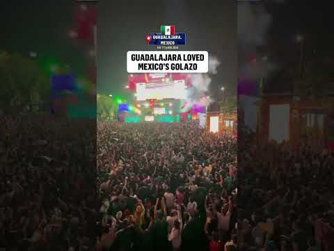 The vibes were ELECTRIC after Mexico made it 3-0 🇲🇽