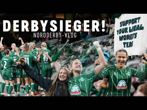 DERBYSIEGER-VLOG! I Behind the Scenes beim Nordderby
