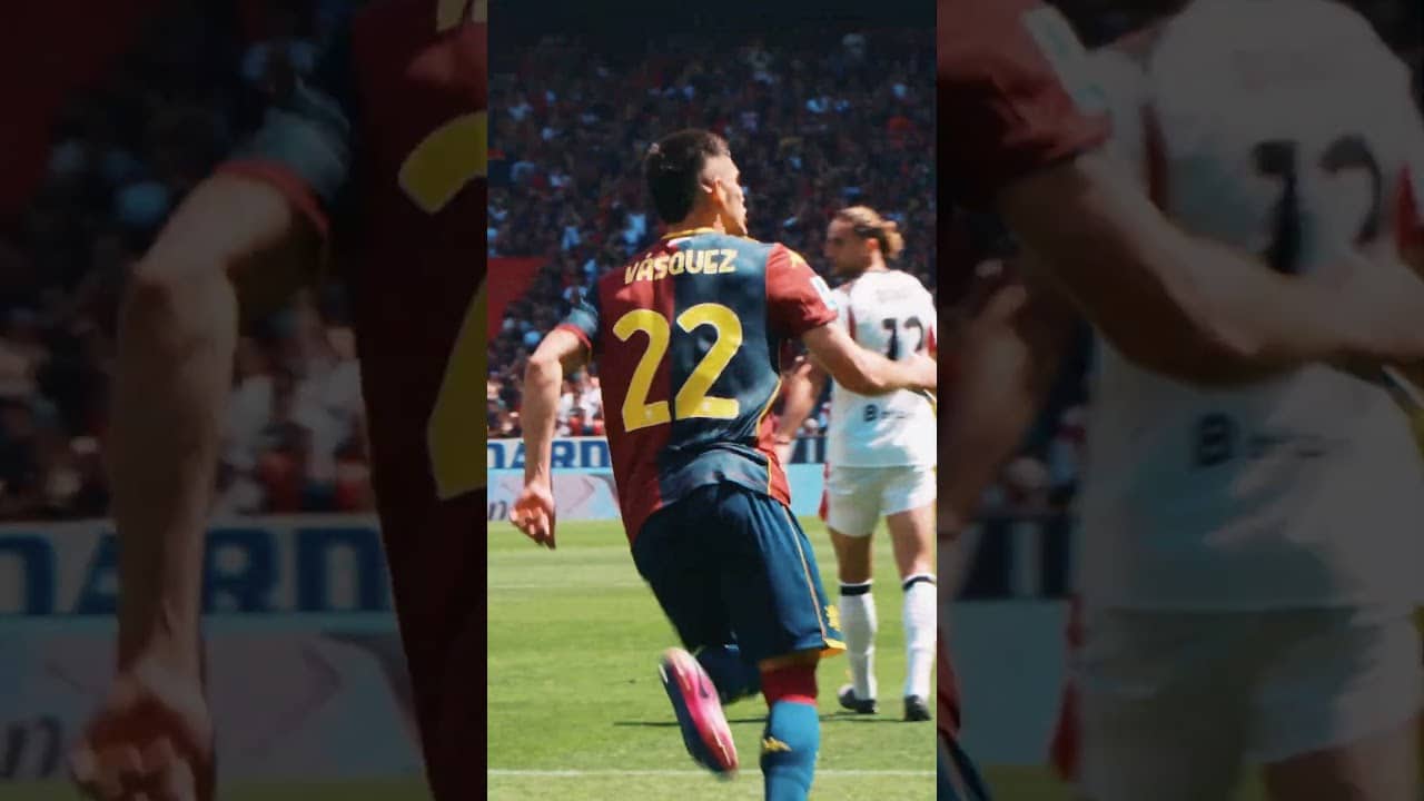 VรSQUEZ ๐ชข GENOA #genoa #seriea