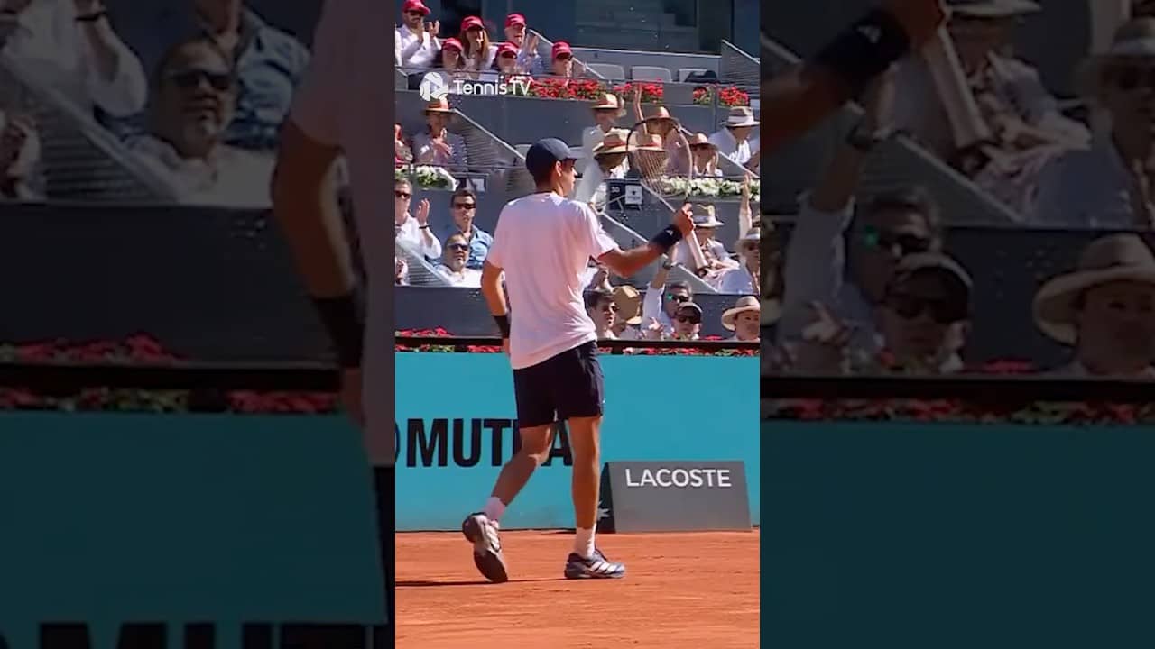 INSANE forehand from Jodar! 🤯