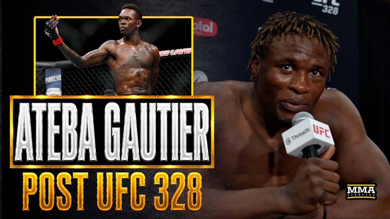 Ateba Gautier Wants To Fight 'African Brother' Israel Adesanya After UFC 328 Win | MMA Fighting