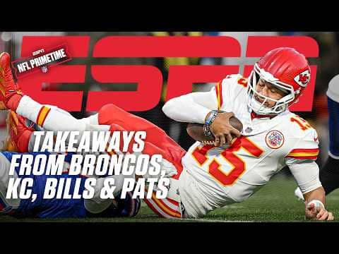 REACTION to Mahomes vs. Allen, Patriots' 6W streak + Broncos 'know how to win!' | NFL PrimeTime