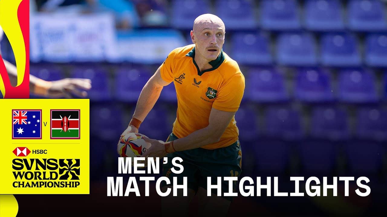 Job DONE ✅ | Australia v Kenya | HSBC SVNS Valladolid 2026 | Match Highlights