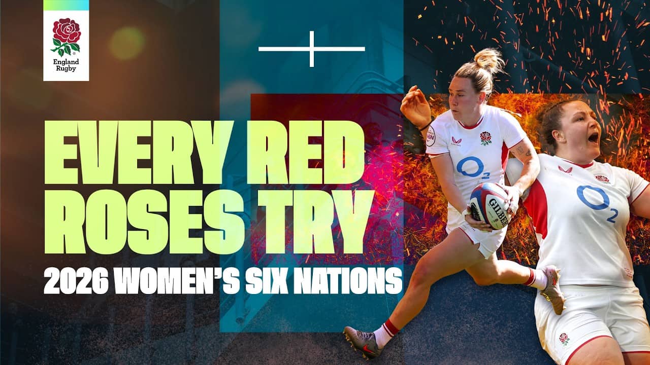 Every Red Roses try from the 2026 Guinness Women's Six Nations 🤩