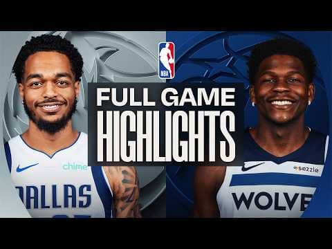 MAVERICKS at TIMBERWOLVES | FULL GAME HIGHLIGHTS | February 20, 2026