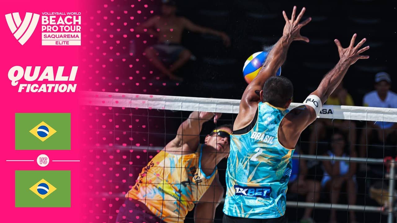 Arthur/Adrielson vs. Vitor Felipe/Felipe Alves - Qualification Highlights | Saquarema 2026