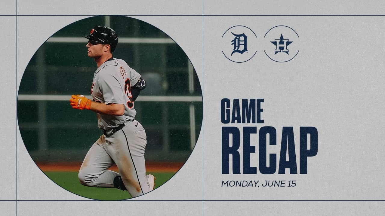 Game Highlights: Colt Keith Hits Three Home Runs, Tigers Win Series Opener in Houston | 6/15/26