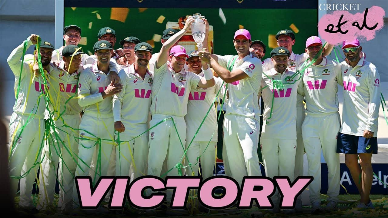 VICTORY: Australia Win The Ashes 4-1
