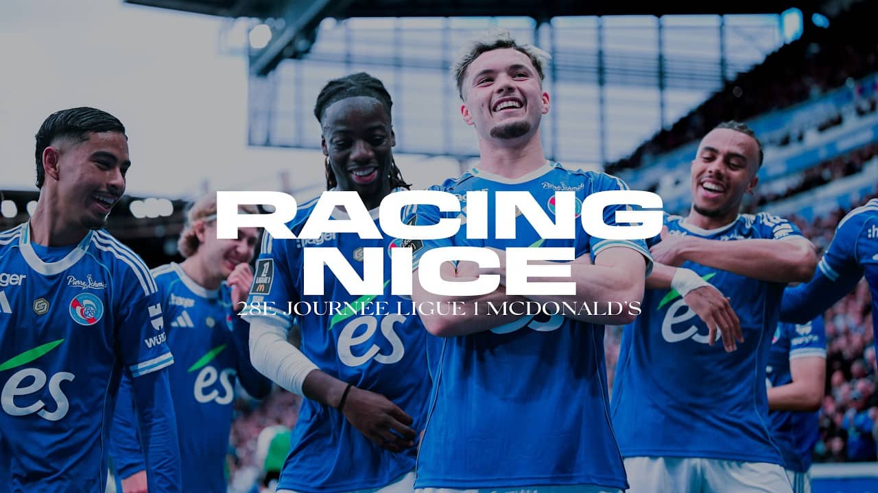 Racing-OGC Nice (3-1) : les buts vus du bord terrain ⚽️💥